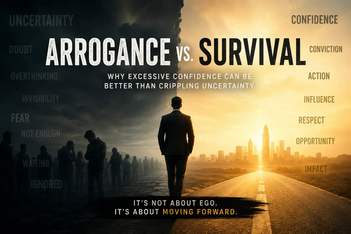 Arrogance vs. Survival