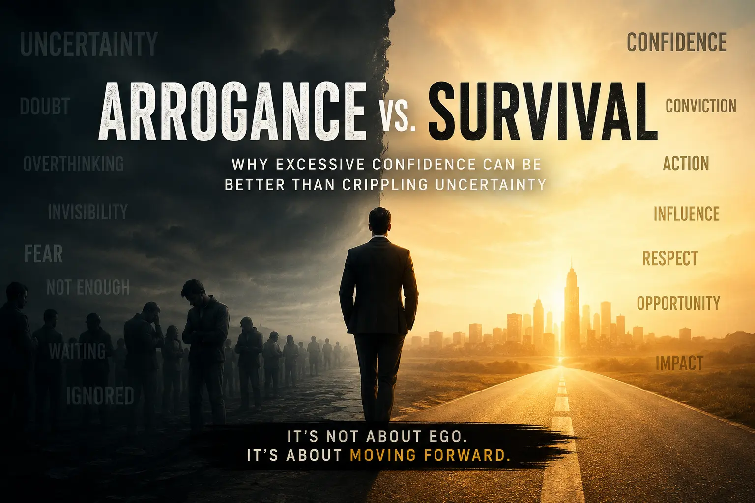 Arrogance vs. Survival